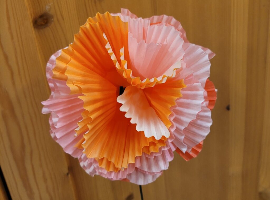 Cup cake Flower
