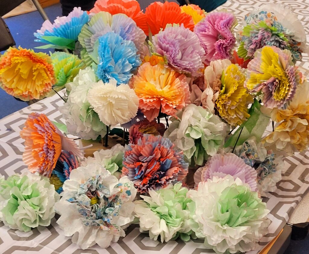 Cupcake cases display