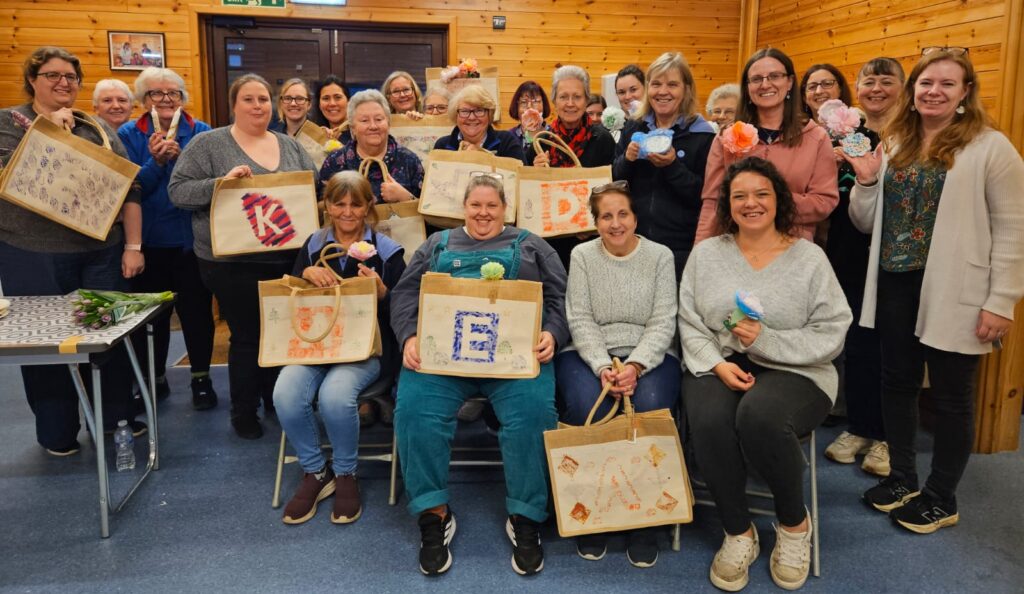 Group picture from Craft Day